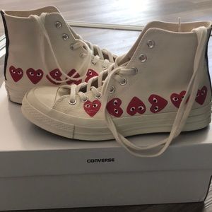Comme des Garçons Play Converse